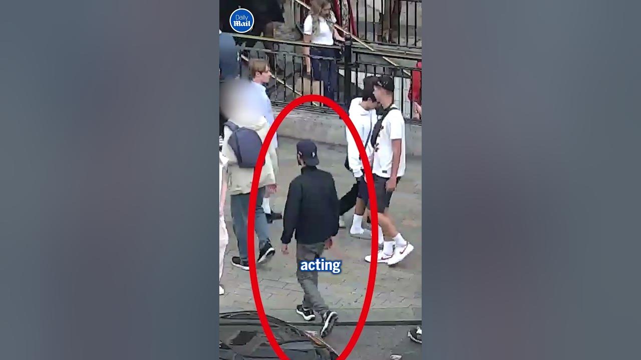 Dramatic moment undercover Met Police tackle phone snatcher