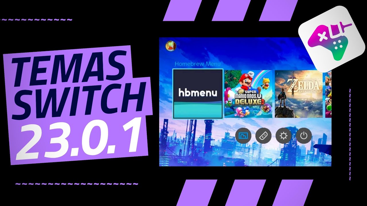 Instalar TEMAS en Nintendo Switch 23.0.1 + Themezer NX