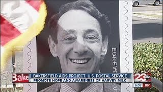 Harvey Milk stamp unveiled at Bakersfield Post Office