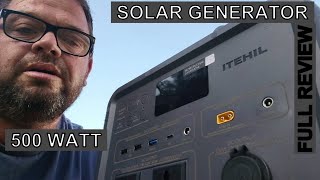 Best Solar Generator 2023 With 100W Panels ITEHIL 500WATT by OKLAHOMA OFF-GRID 2,046 views 7 months ago 5 minutes, 33 seconds