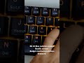 Royal kludge RK-61 blue switch 💙 orange backlit version,#gamingcommunity #gamingkeyboard #uaegamers