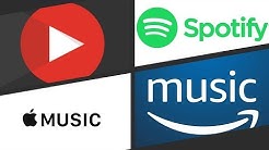 YouTube Music vs Spotify vs Apple Music vs Amazon Prime Music: FIGHT  - Durasi: 4:47. 