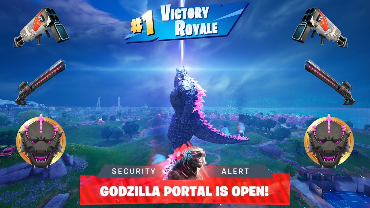 Playing Fortnite's Godzilla Update! Then Getting Robbed From My Victory Royale