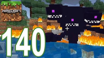 Minecraft: PE - Gameplay Walkthrough Part 140 - Wither Storm Addon (iOS, Android)