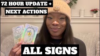 💖 ALL SIGNS TAROT 💖 (ARIES - PISCES) NEXT 72 HOURS ENERGY UPDATE + NEXT ACTIONS #tarot #allsigns
