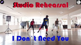(Studio Rehearsal) Sean Mambwere Choreography - I Don`t Need You // Andy Mineo