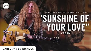 Jared James Nichols Teaches Sunshine Of Your Love Guitar Solo