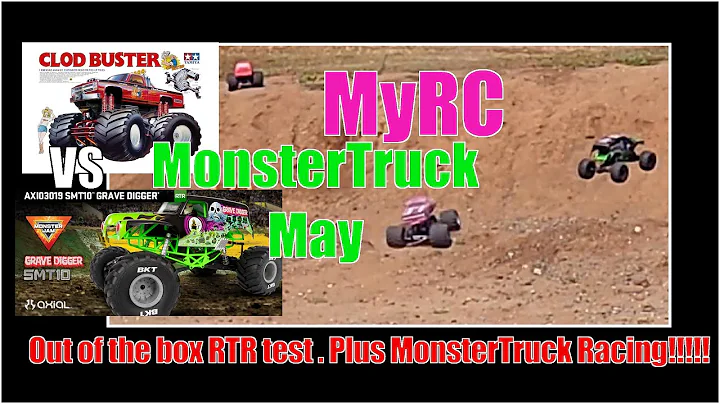 Axial SMT10 VS Tamiya Clod Buster SMT10 Test and u...