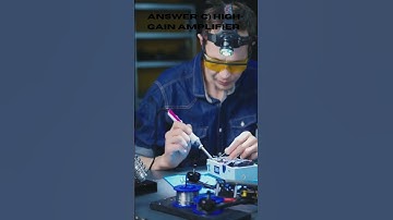 Hands on skills & live practical  Electronics MCQ operational amplifier, Assess your self !!