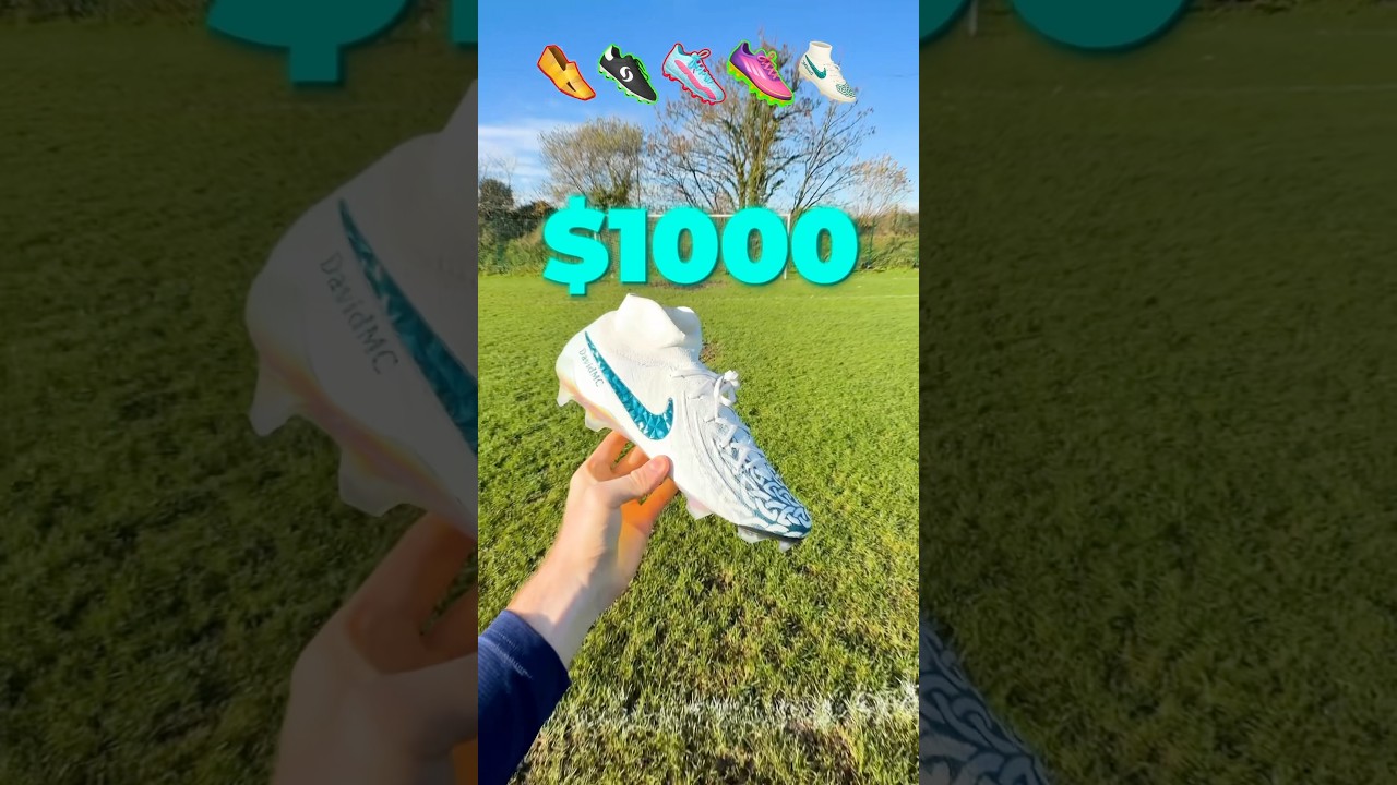 $1 vs $1000 Football Boot! ⚽️🤑