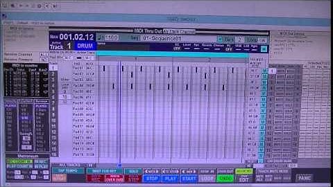 JJ-Sequencer (Entering and editing an events)