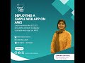 Deploying a Simple Web App on AWS | AWS Cloud Club PIEAS