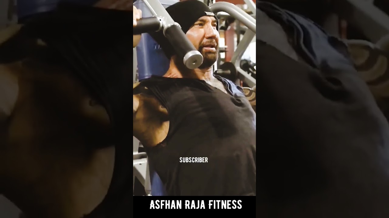 Dave Bautista Gym Workout || wwe bodybuilder wrestler