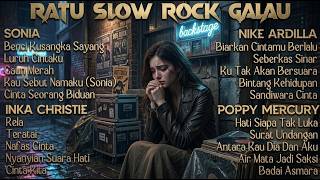 RATU SLOW ROCK GALAU _ 20 Lagu Nike Ardilla, Poppy Mercury, Inka Christie, Sonia _ Album Cover