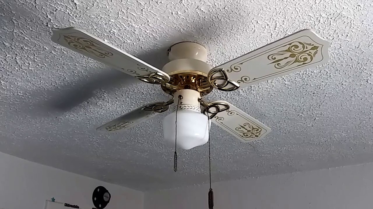 1994 Encon Premier Deluxe 36" ceiling fan. YouTube