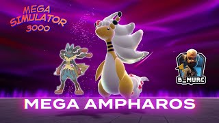 Mega Simulator 3000 | Mega Ampharos w/ Mega Lucario Only