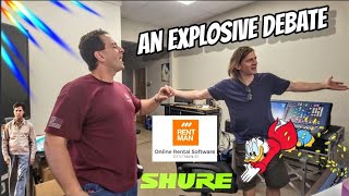 s12e9 An Explosive Debate Over Shure Wireless Batteries / Midas Heritage D Discussion