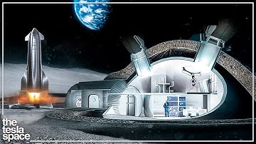 How NASA and SpaceX Will Build The First Lunar Colony!