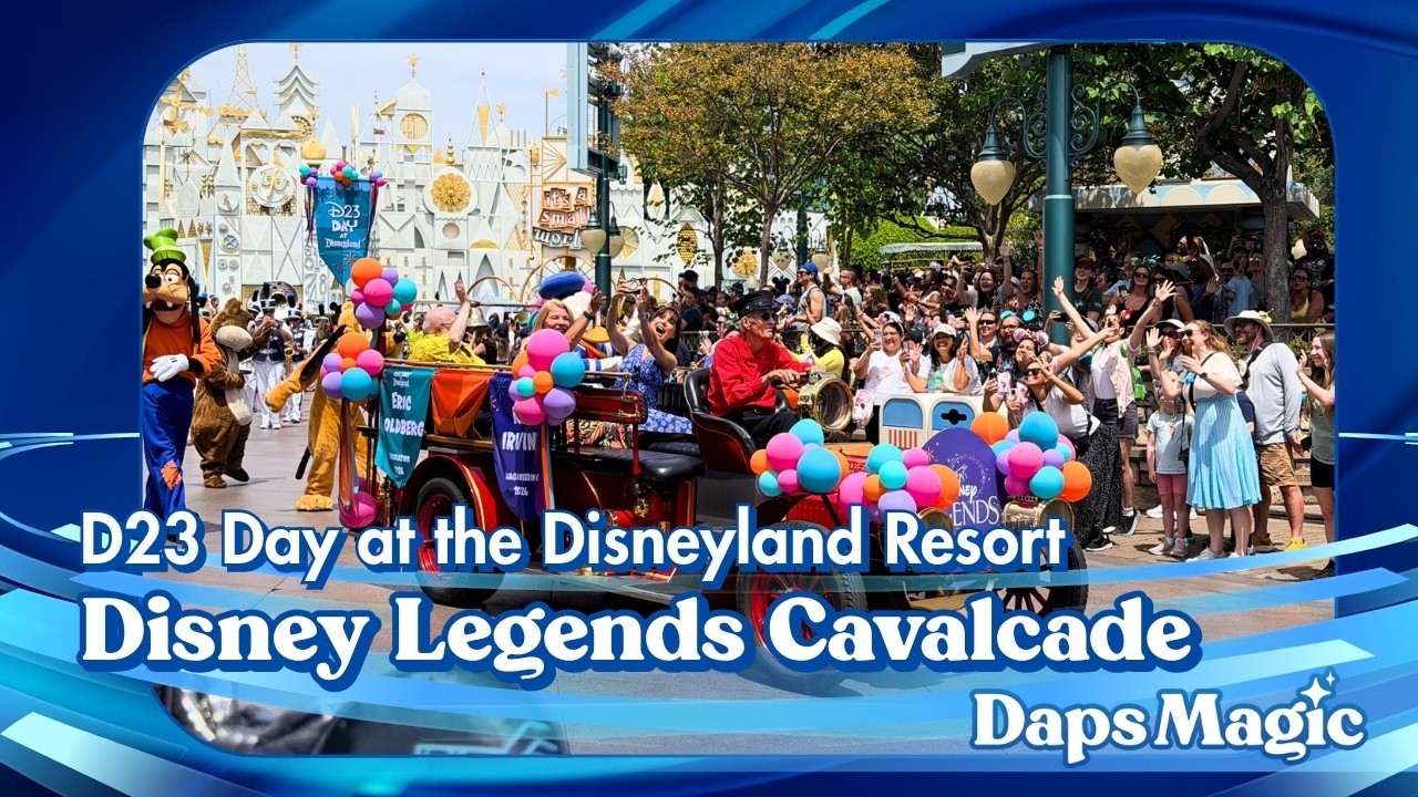Disney Legends Cavalcade | D23 Day at Disneyland Resort 4K