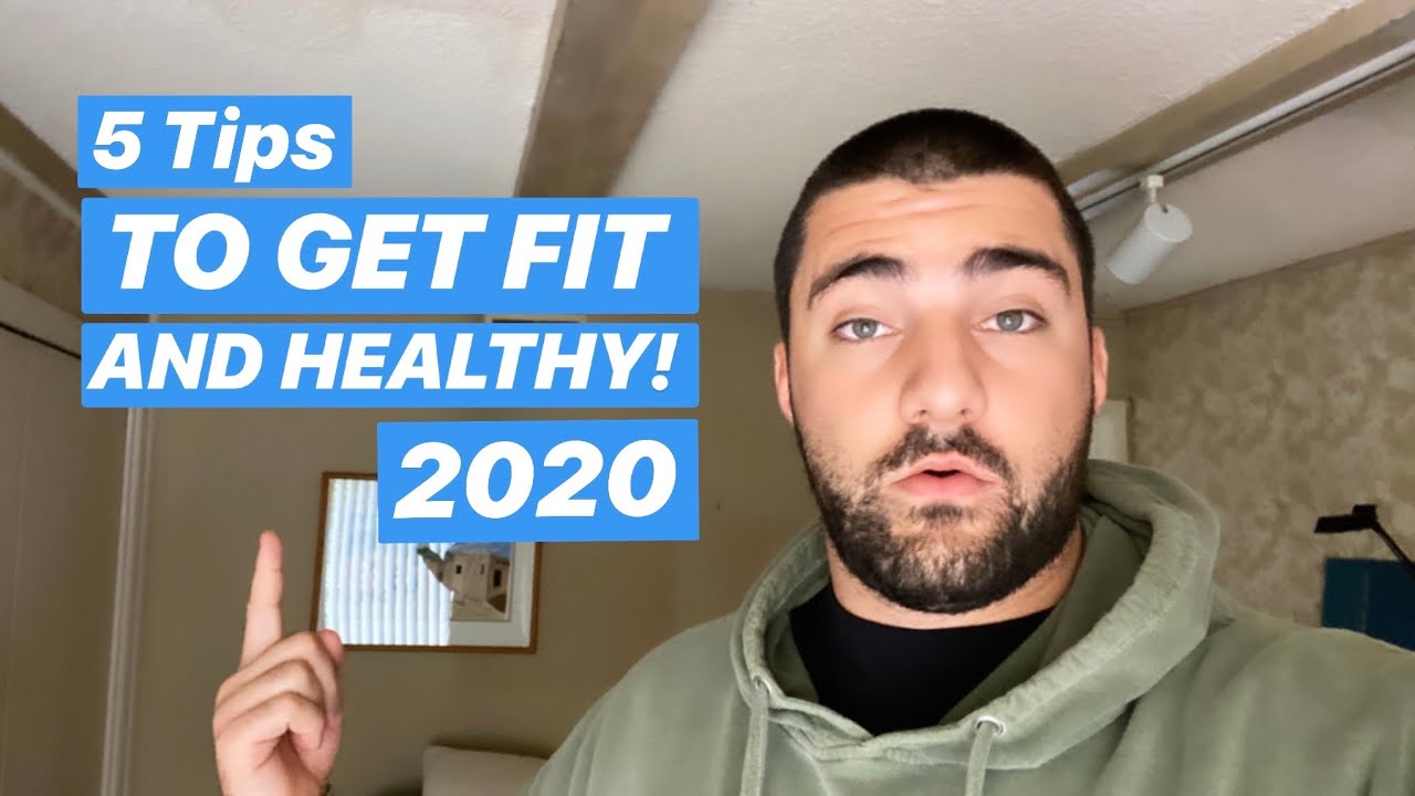 How To Get Fit and Healthy At Home - 5 Easy Tips! - YouTube