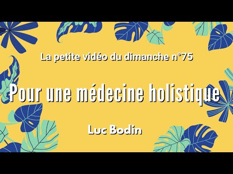 POUR UNE MÉDECINE