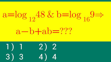 A Tricky Problem in Logarithm/Olympiad/SAT/GRE/GMAT/CAT/CBSE. #maths , #logarithm 