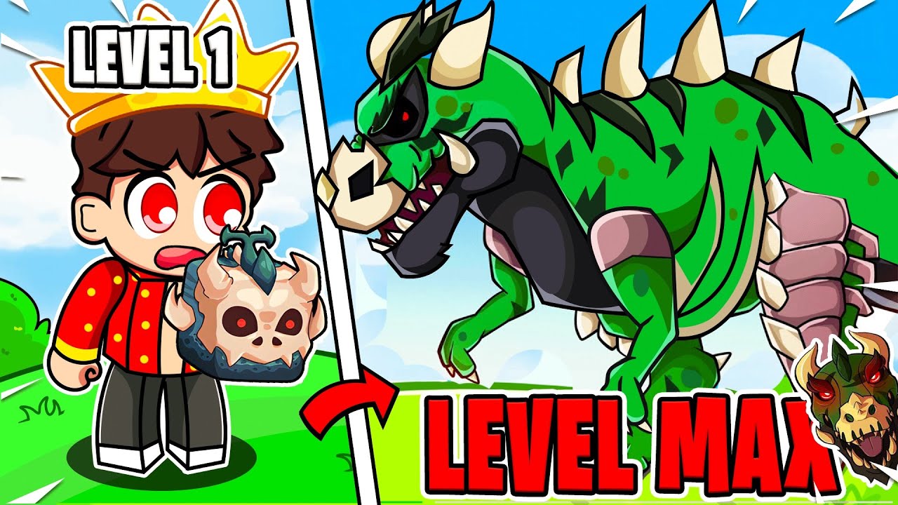 I MAXED The RAREST T-REX FRUIT in Blox Fruits And its INSANE😍 | ROBLOX