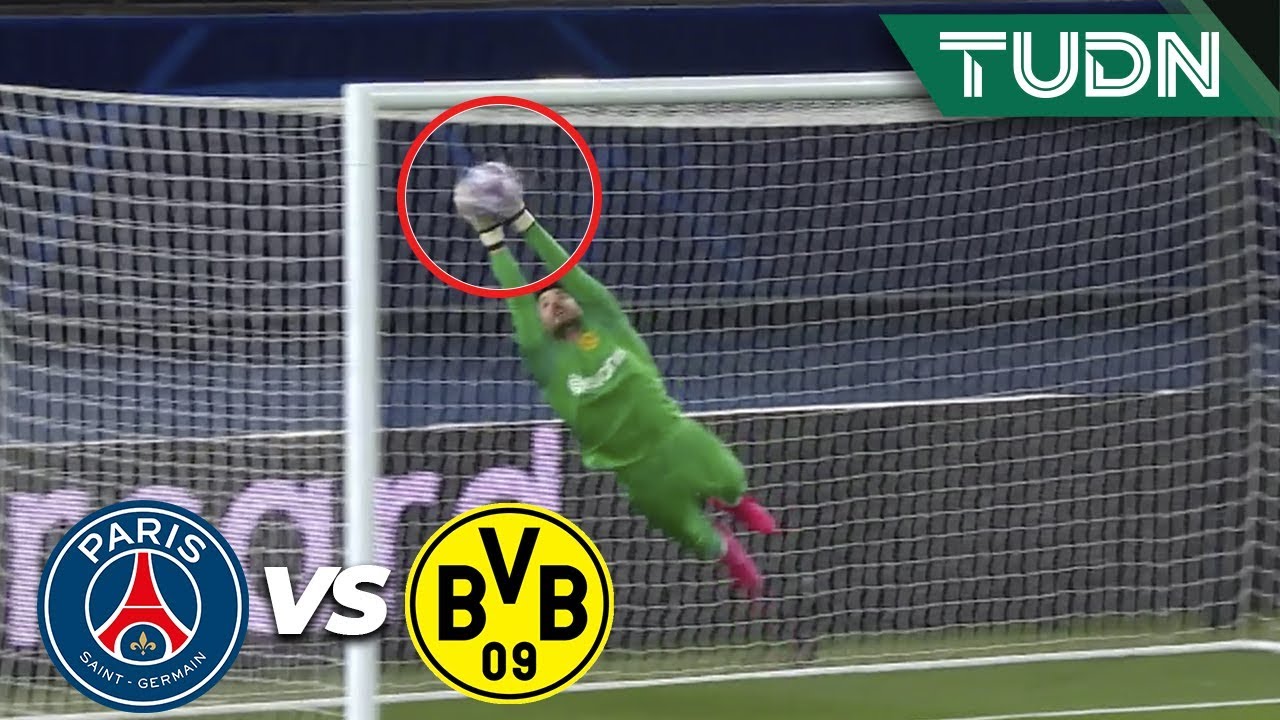 ¡Estuvo cerca! Bürki evita gol de Di Maria | PSG 2 - 0 Dortmund