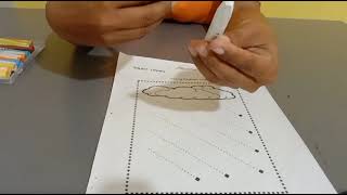Literacy (Tracing diagonal lines) theme 3 pages 1. by mis dewi