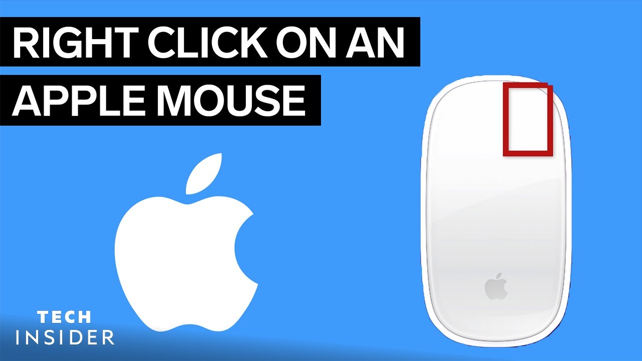 How To Right Click On An Apple Mouse 