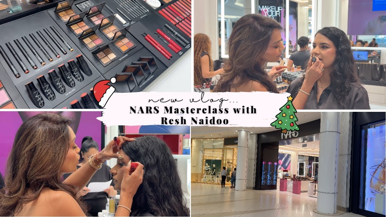 Быть моделью на мастер-классе NARS от Реш Наиду | 12 дней влогмаса | День 5