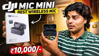 Dji Mic Mini Unboxing &amp; First Impressions - Best Wireless Mic under ₹10,000!
