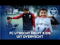 FC Utrecht INSPIREERT kinderen in de wijk Overvecht  ❤️🤍 | VOETBAL GEEFT