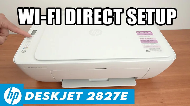 How to Setup Wi-Fi Direct On Your HP DeskJet 2827e Printer