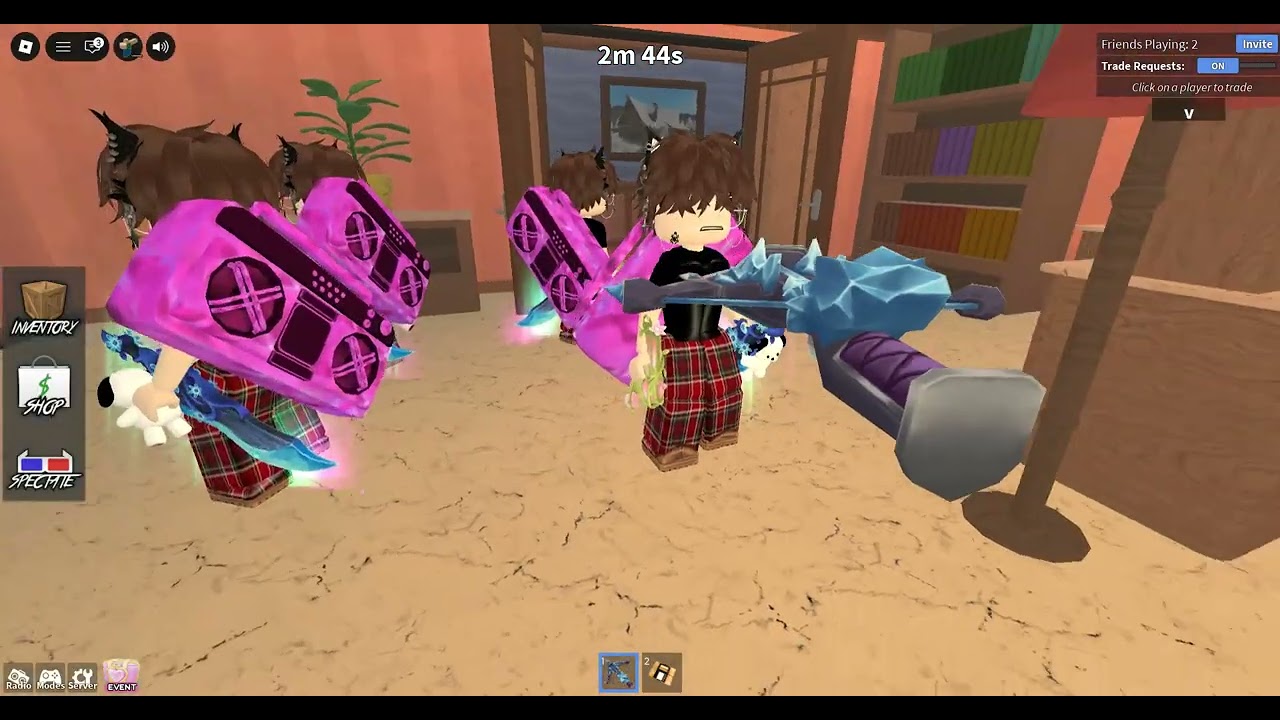 playing mmv with my friends