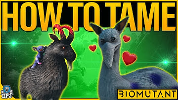 Biomutant: HOW TO GET & TAME ANIMALS / MOUNTS - Amazing Secret Mount