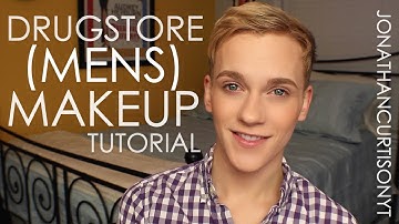 Drugstore (Mens) Makeup Tutorial :: JonathanCurtisOnYT