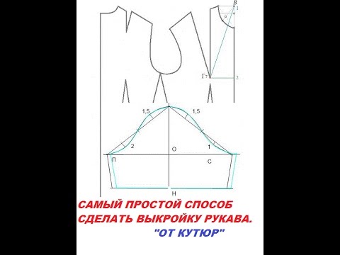 Как сшить рукав к платью ольга клишевская