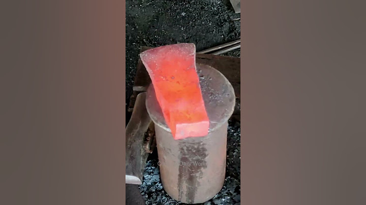 This Axe Making Technique Will Blow Your Mind @CreativeDaily Works