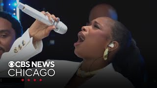 Watch Jennifer Hudson’s full performance at Obama Center opening ceremony
