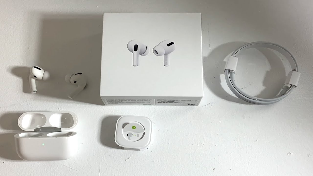 Legitim beton Port AirPods Pro Unboxing - YouTube