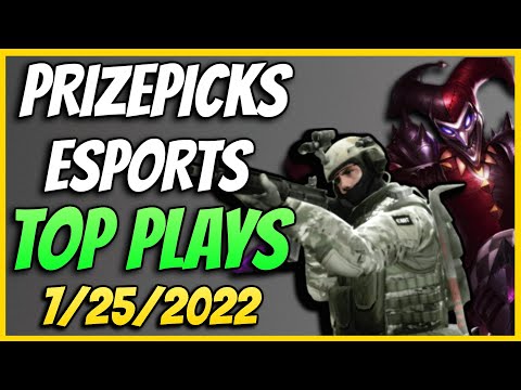 PRIZEPICKS CSGO/LOL PROP PICKS - 7/25/2022 - Best Esports Prop Picks Today