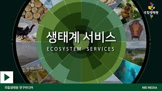 [국립생태원 NIE] 생태계서비스의 개념과 이해  The Concept and Understanding of Ecosystem Service