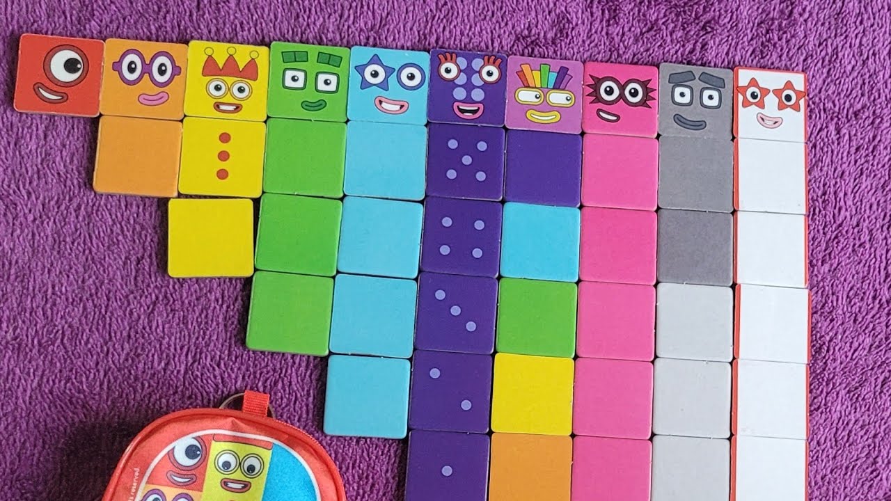 Building Numberblocks 1 to 10 from CBeebies Numberblocks Magazine Issue ...
