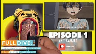 FULL DIVE EP 1 PATREON AYCHRISTNE ANIME REACTS #Shorts 