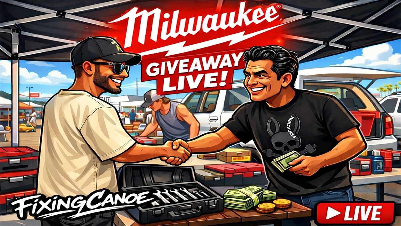 LIVE Milwaukee Tool Giveaway & VIRTUAL Swap Meet JOIN! JOIN! JOIN!