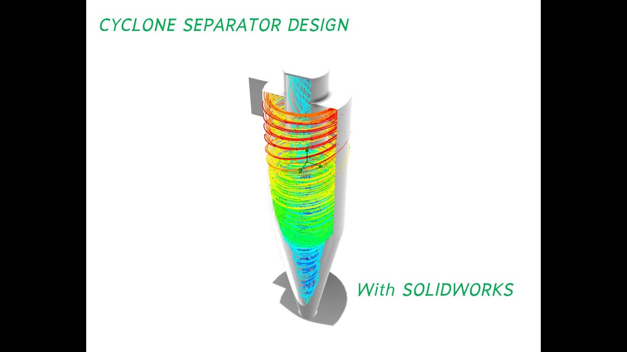 separator คือ  New 2022  ออกแบบไซโคลน Cyclone separator design with SolidWorks.