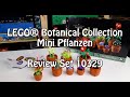 Review LEGO Mini Pflanzen 2023 (Botanical Collection Set 10329)