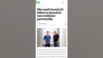 Microsoft and OpenAI Partner Up to Revolutionize AI and Search