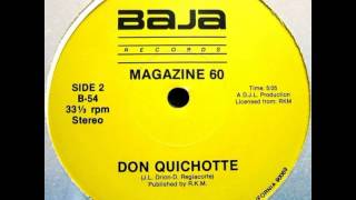 Magazine 60 - Don Quichotte (12'' extended) chords